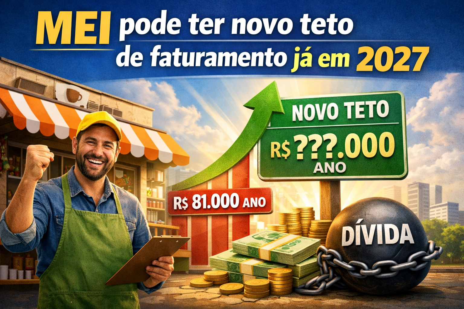 MEI pode ter novo teto de faturamento já em 2027
