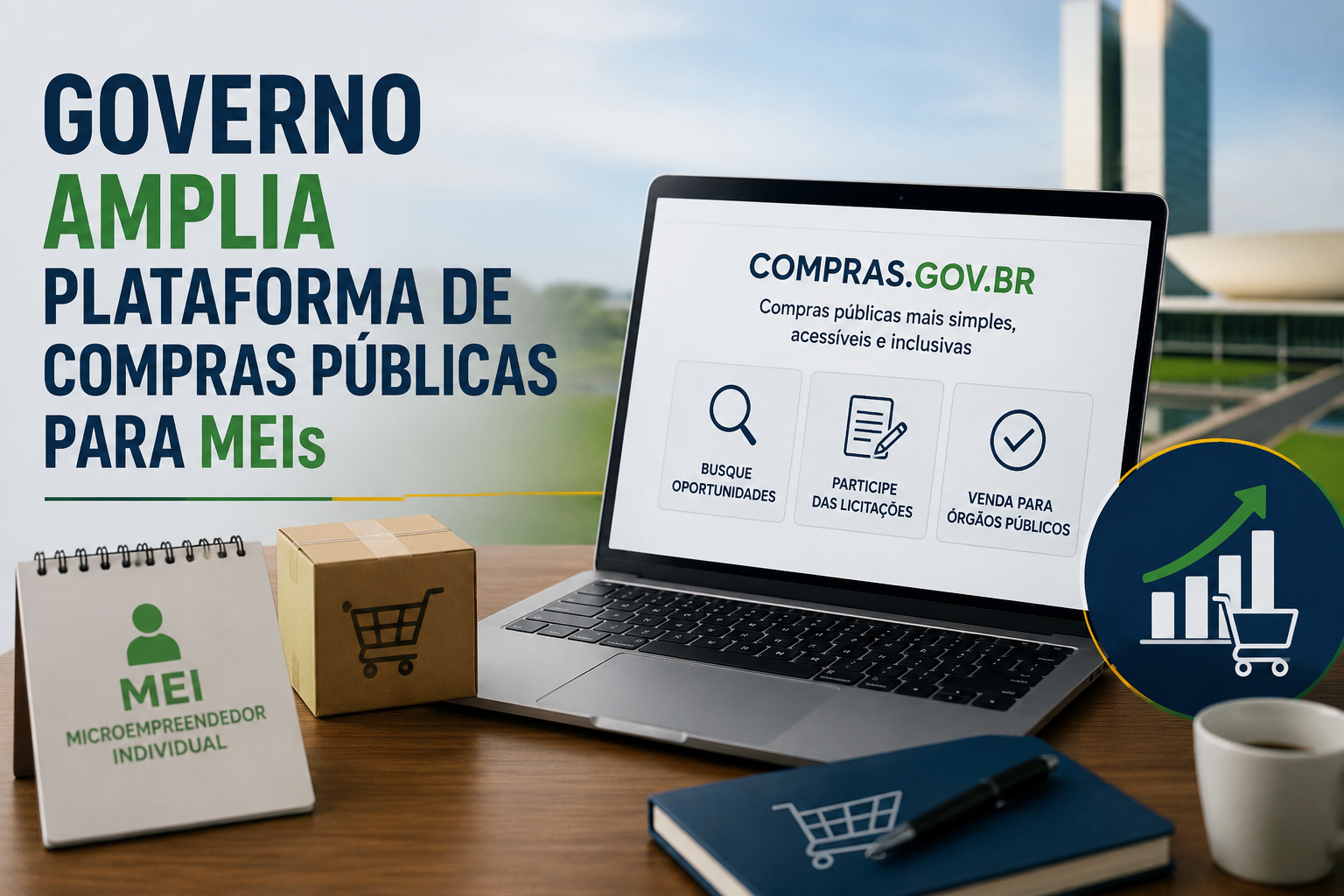 Governo amplia plataforma de compras públicas para MEIs