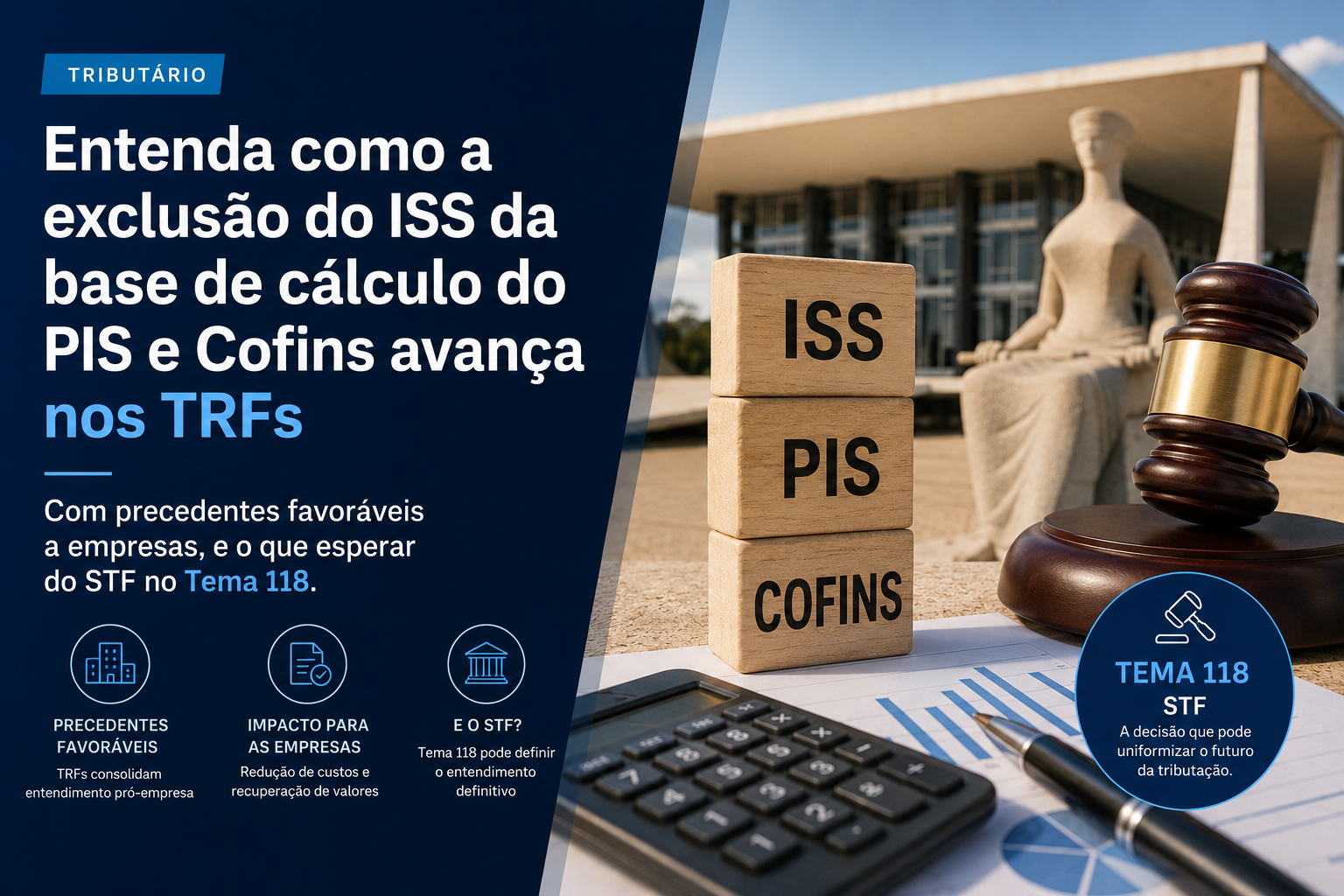 Exclusão do ISS da base de PIS/Cofins: TRFs favorecem empresas